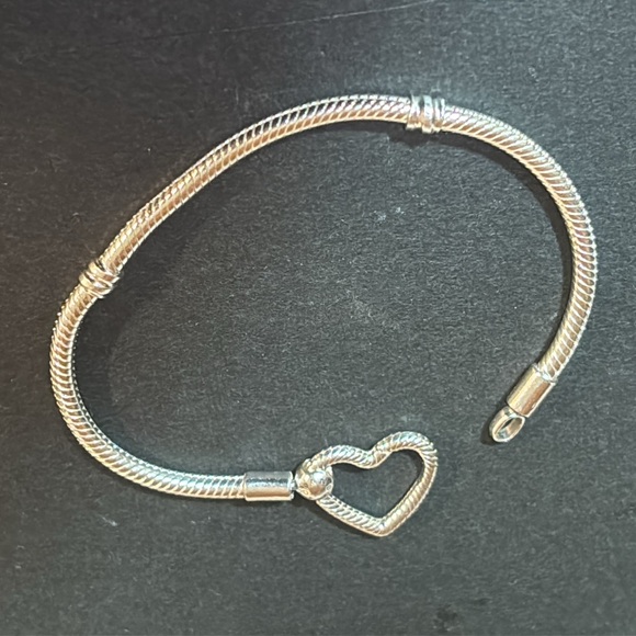 Pandora Jewelry - ✨SOLD✨
Pandora Sterling Silver Open Heart Clasp Bracelet